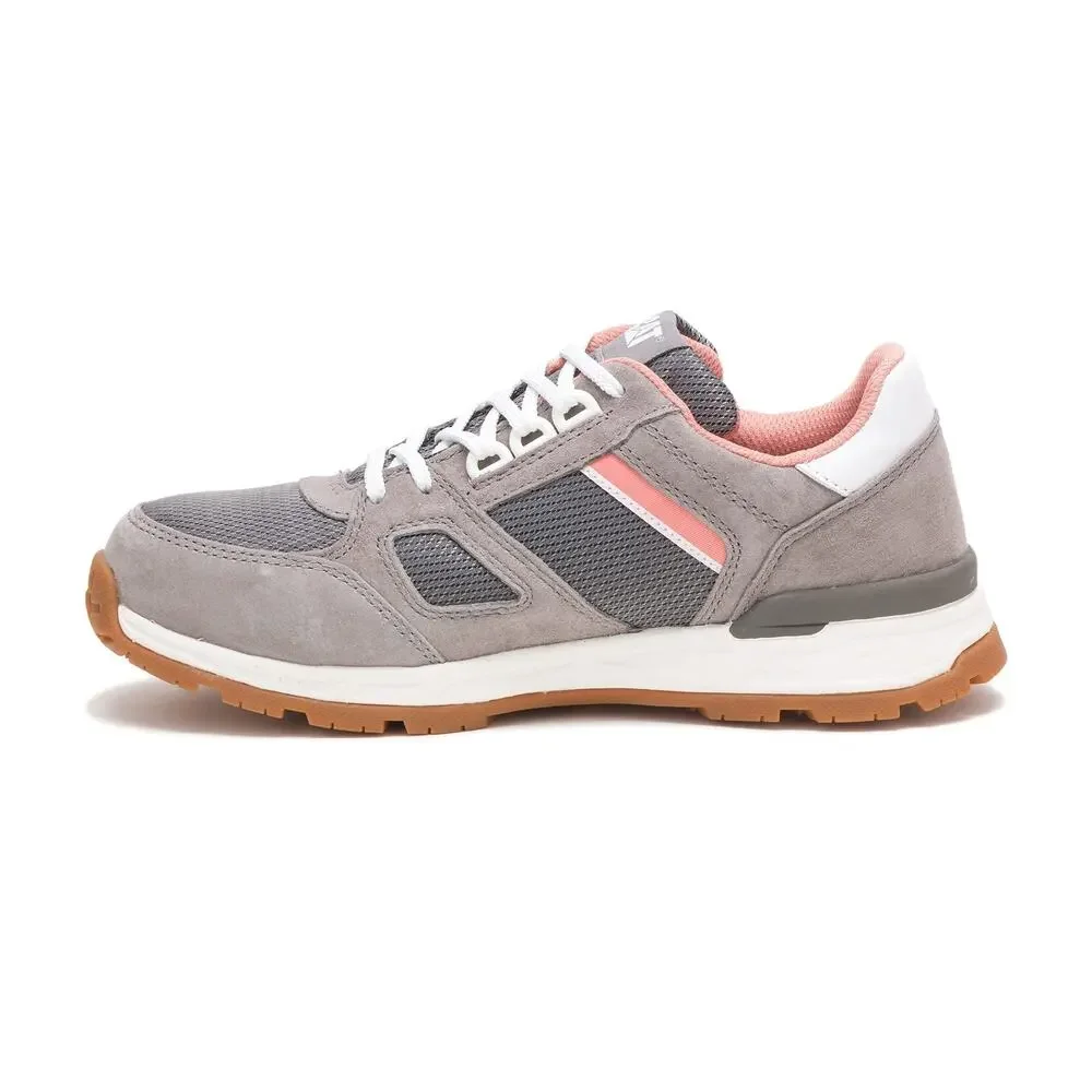 CAT FOOTWEAR WOMEN'S WOODWARD ST CONSTRUCTION SHOE, CLOUDBURST,6.5